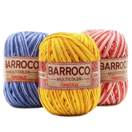 Barbante Barroco Nº6 200g Multicolor - Circulo