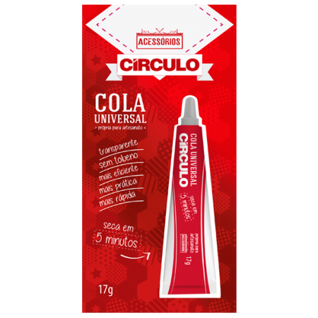 Cola Universal Artesanato Círculo