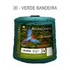 Barbante Amazônia nº24 1kg - São João - 30 - Verde Bandeira