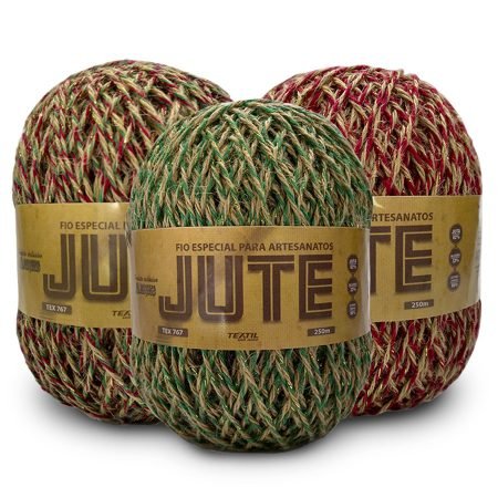 Barbante Jute Brilho 250m - São João