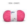 Lã Familia 40g Cores Lisas - Pingouin - 8354 - Candy