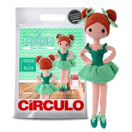 Kit Amigurumi Bailarinas - Circulo