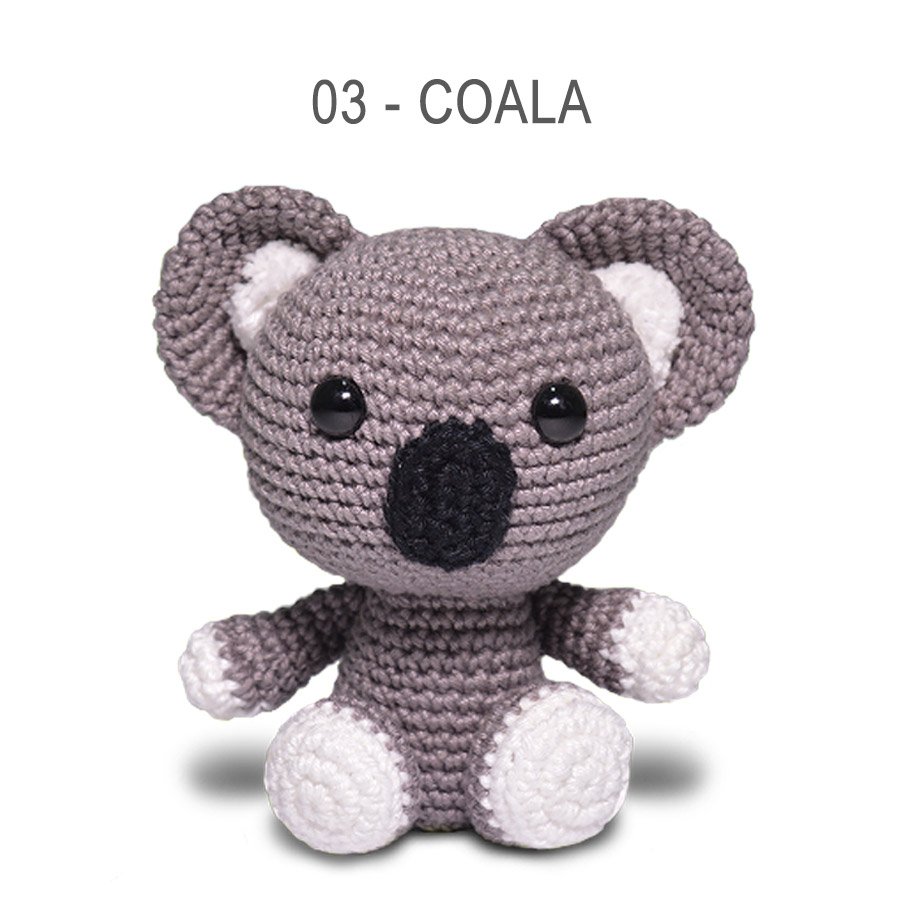 Kit Amigurumi Safári Baby Circulo André Armarinhos