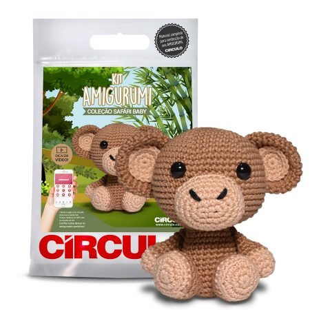 Kit Amigurumi Safári Baby - Circulo