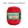 Barbante Barroco nº06 200g Maxcolor - Circulo - 3402 - Vermelho Circulo