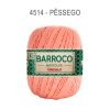 Barbante Barroco nº06 200g Maxcolor - Circulo - 4514 - Pêssego