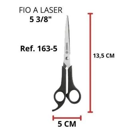 Tesoura para Cabelo 5 3/8 pol Flex 163-5 Mundial